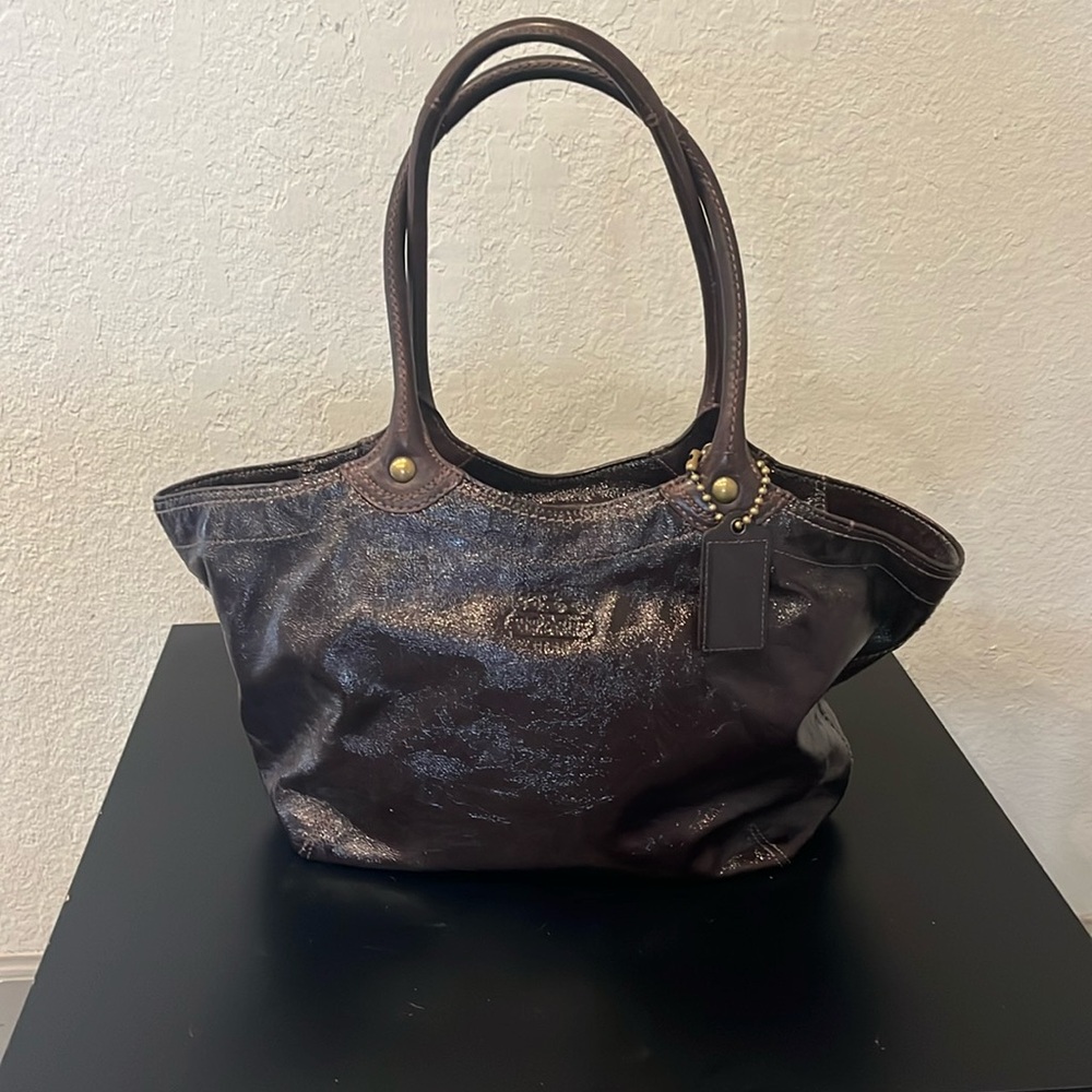 Coach Burgundy purse